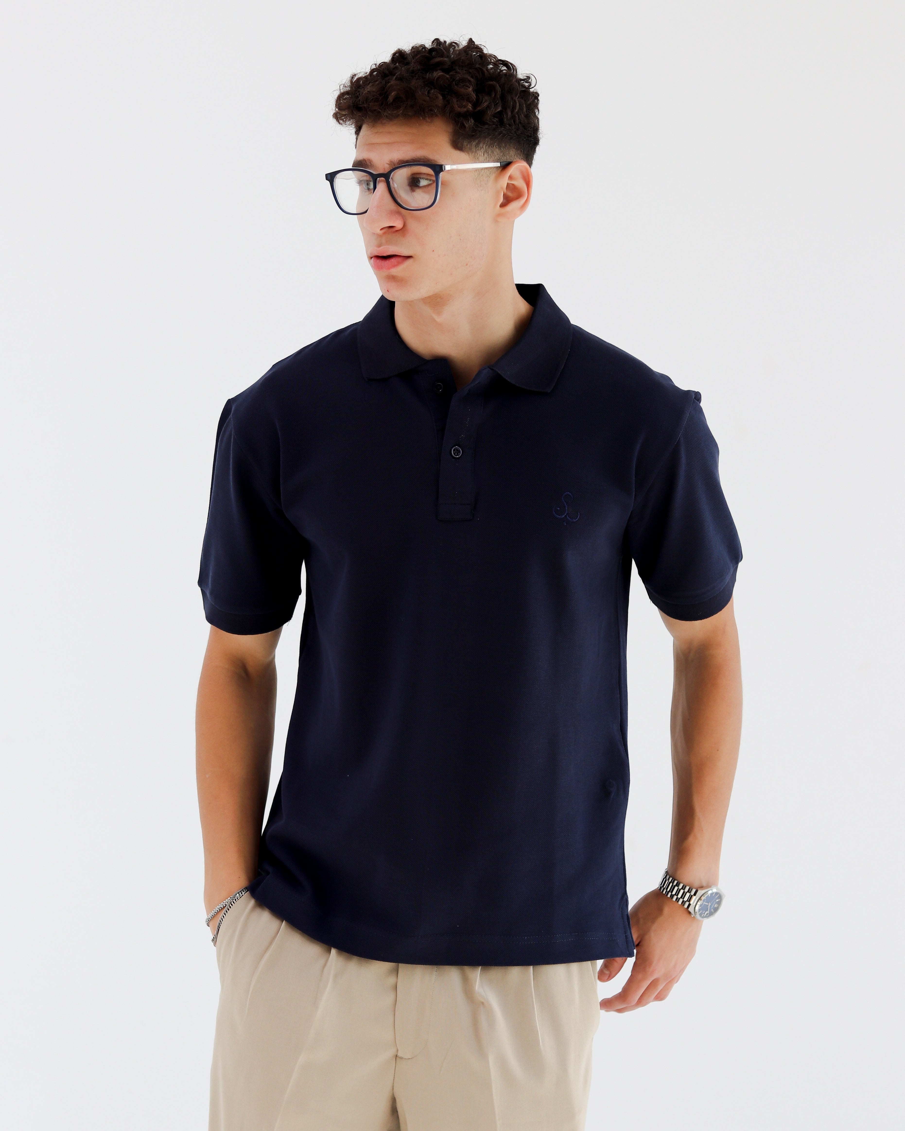 SYNX Pure Polo - Navy