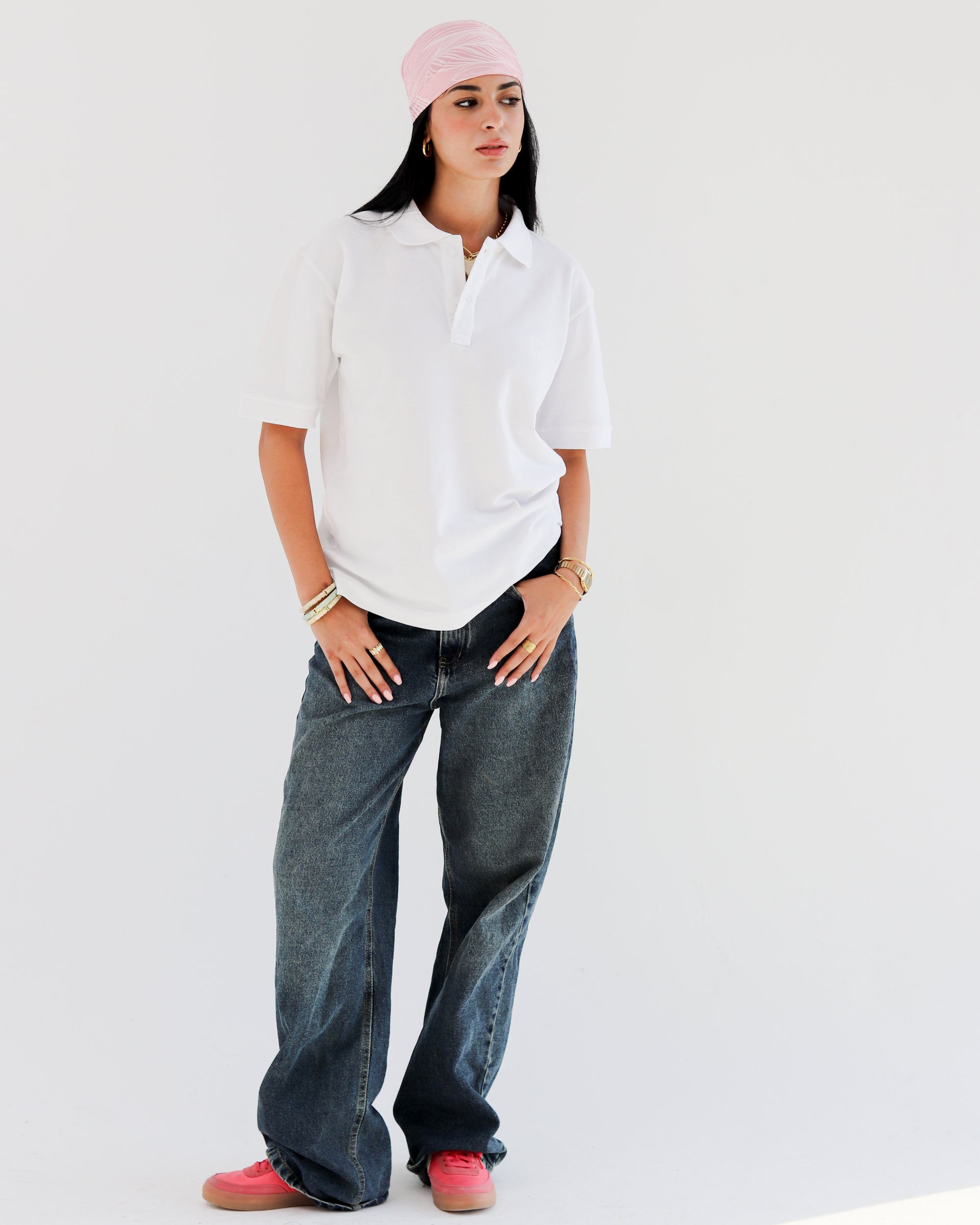 SNXY Pure Polo - White