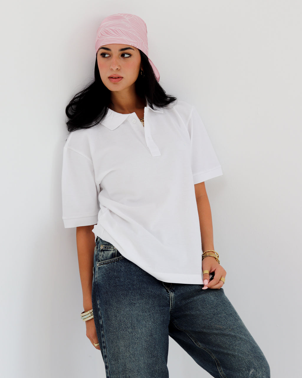 SYNX Pure Polo - White