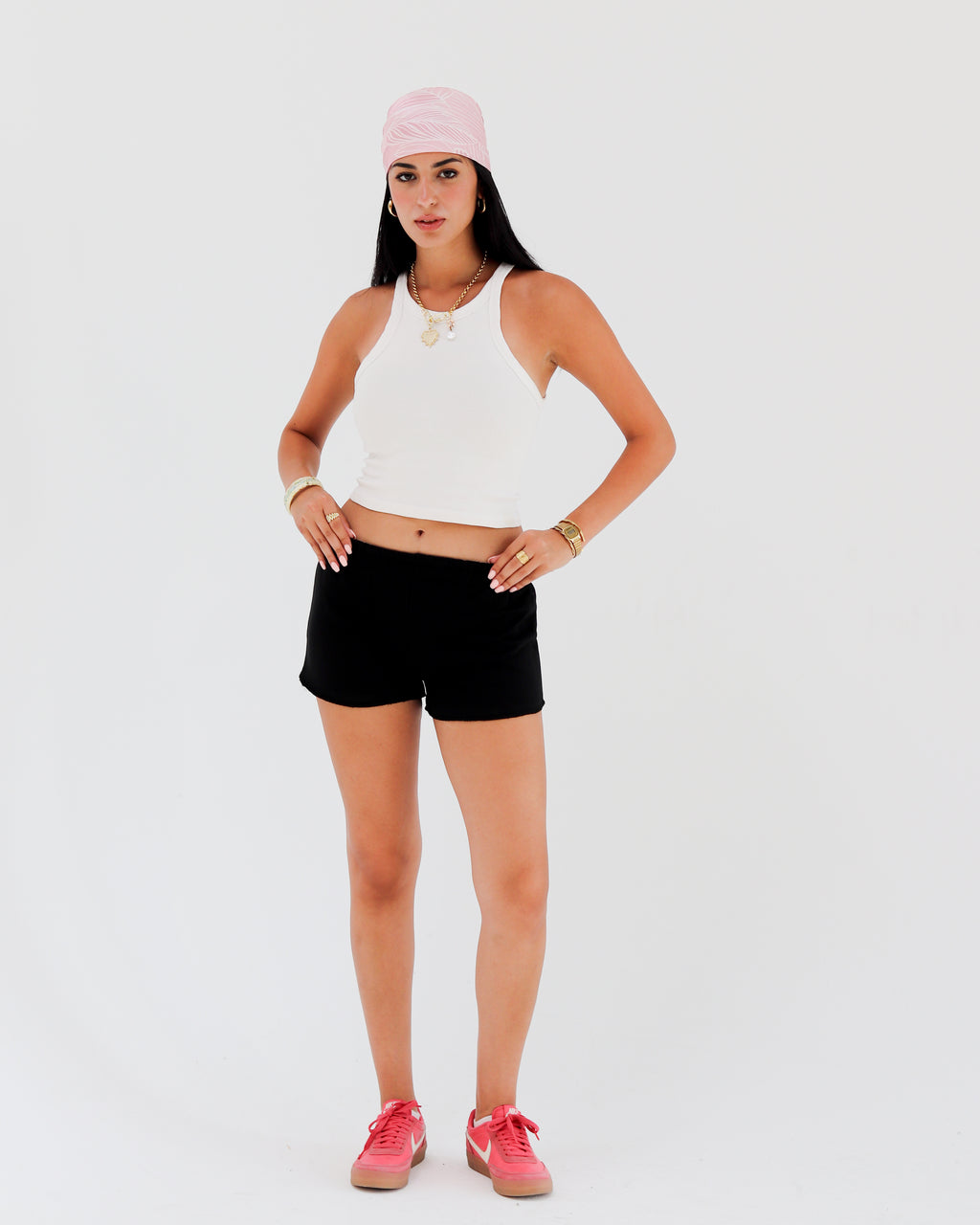 Smooth Cut Shorts  - Black