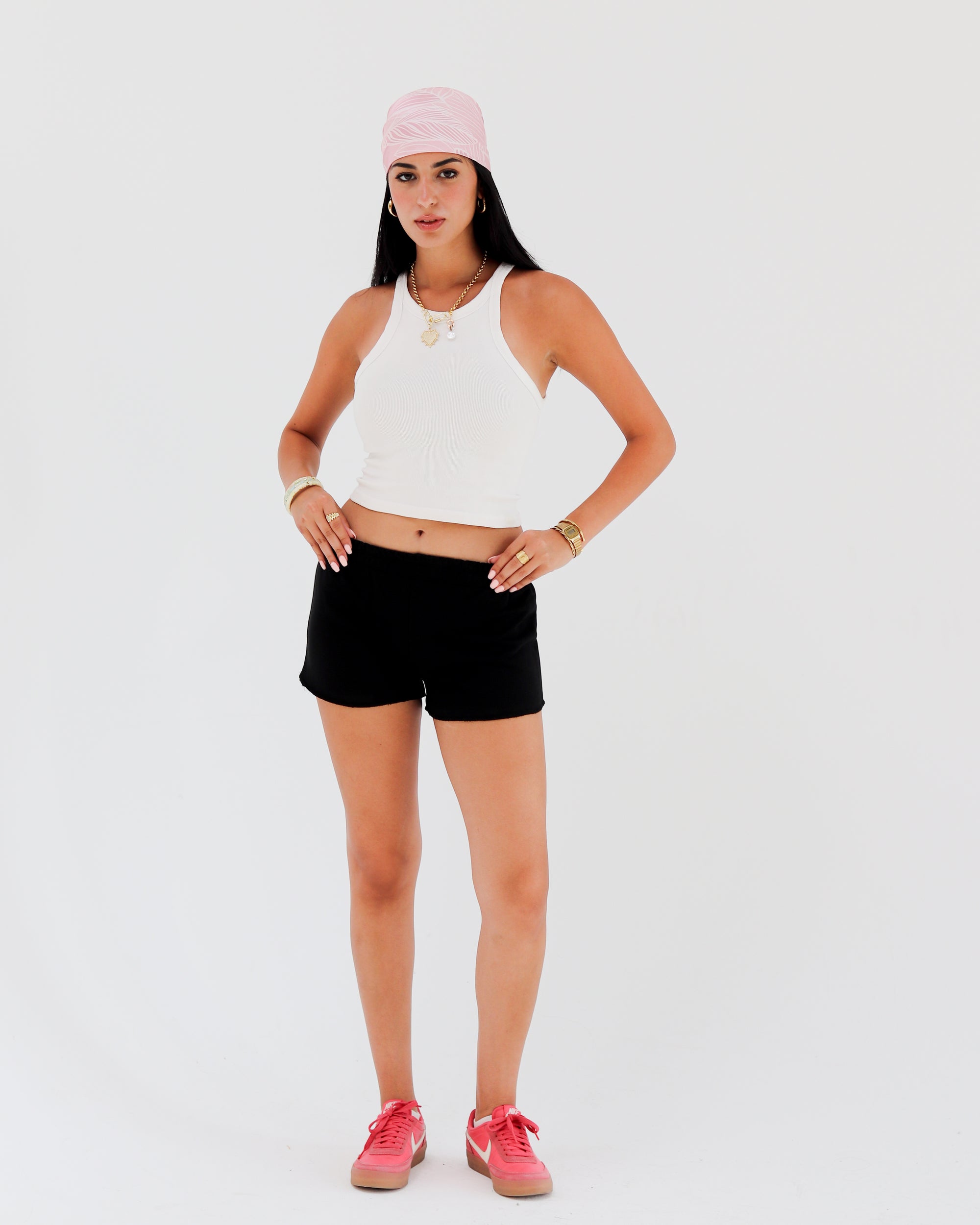 Smooth Cut Shorts  - Black